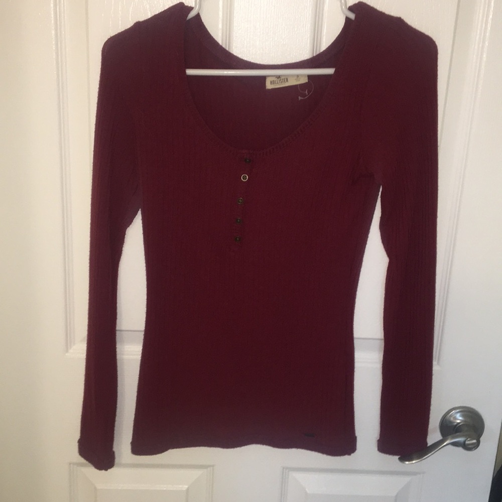 Maroon long sleeve